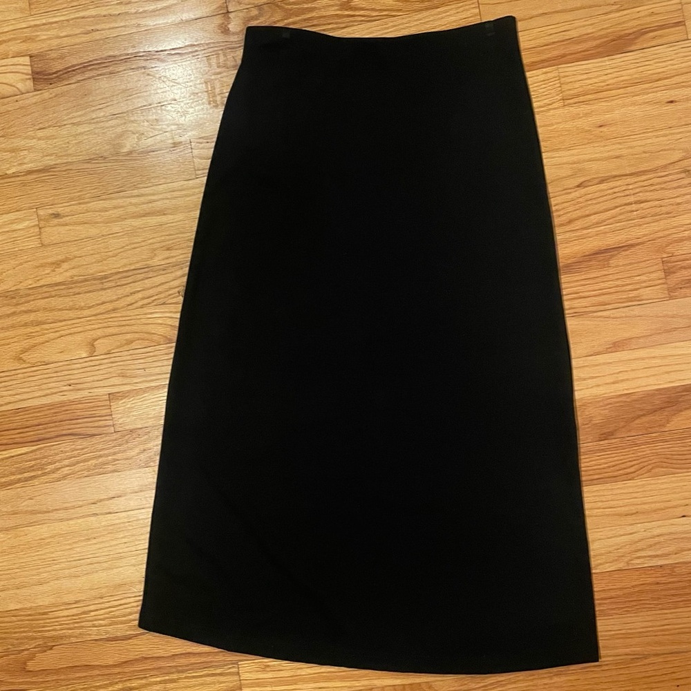 2for$30 90s Sugar Basic Black Stretchy A-Line Mid… - image 6